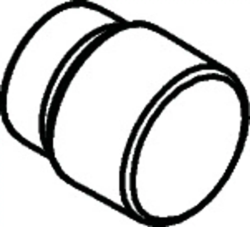 Schwarzlackierter Zugknopf mit runder Form, geeignet für Umsteller. Produkt von Hansgrohe, zeigt eine schlichte Bauweise ohne zusätzliche Verzierungen.